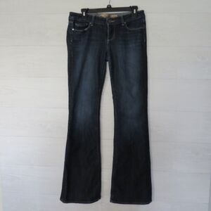 Paige Premium Laurel Canyon Jean Women Sz 28 Low Bootcut Distressed w Stretch